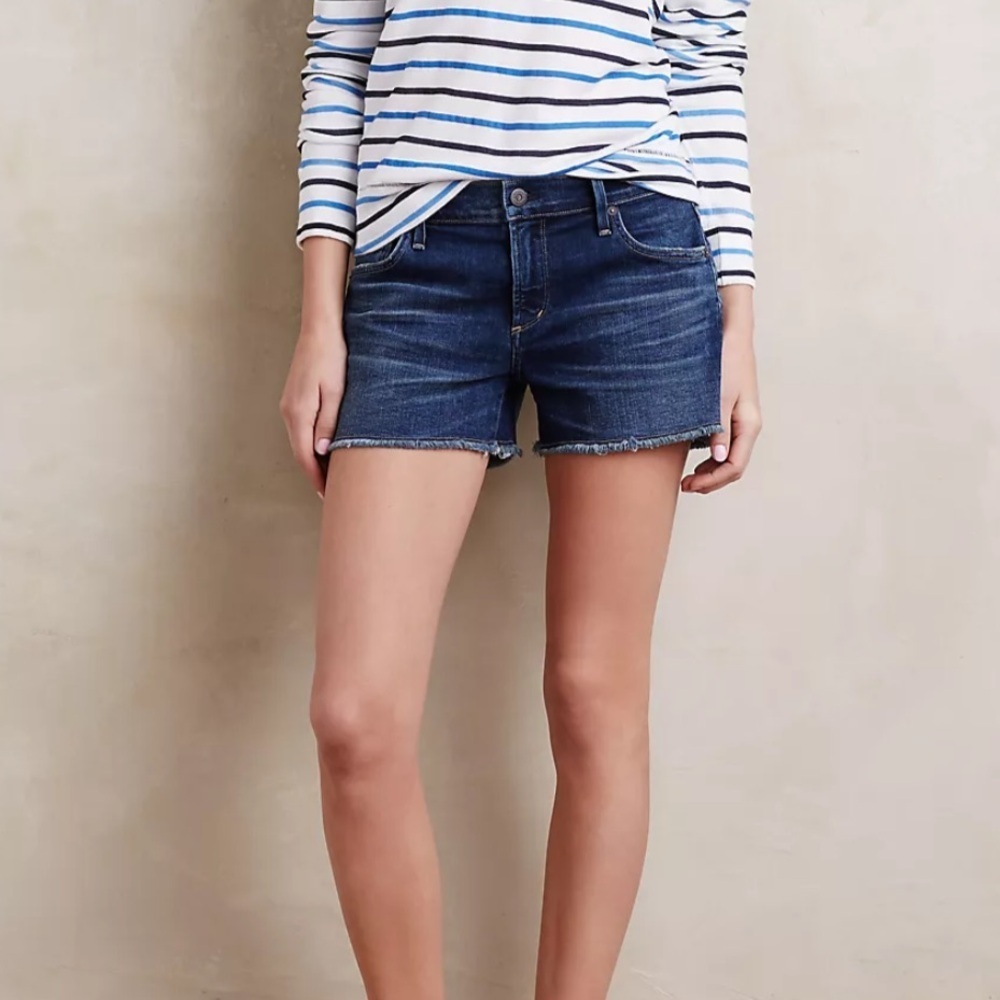 Citizens Of Humanity Ava Cut-Off Short Modern Love -30 NWT